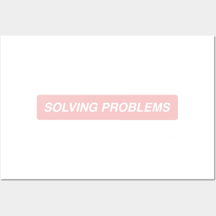 Solving Problems Posters and Art